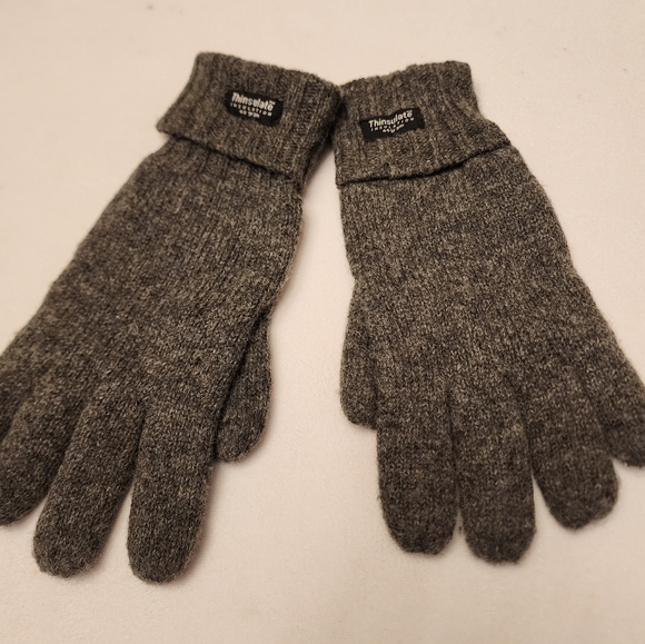 H&M Other - Men's Gray Insulated Winter Wool Gloves